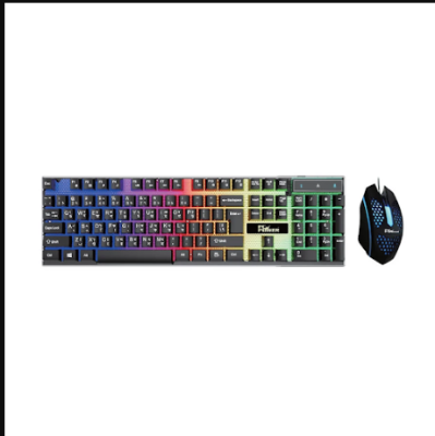 Picture of Pc Power PGC801TA01 RGB Wired Black Gaming Keyboard & Mouse Combo with Bangla