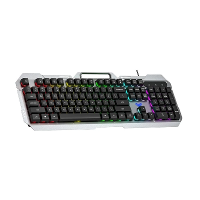 Picture of AULA F2023 Silver & Black Wired Gaming Keyboard & Mouse Combo