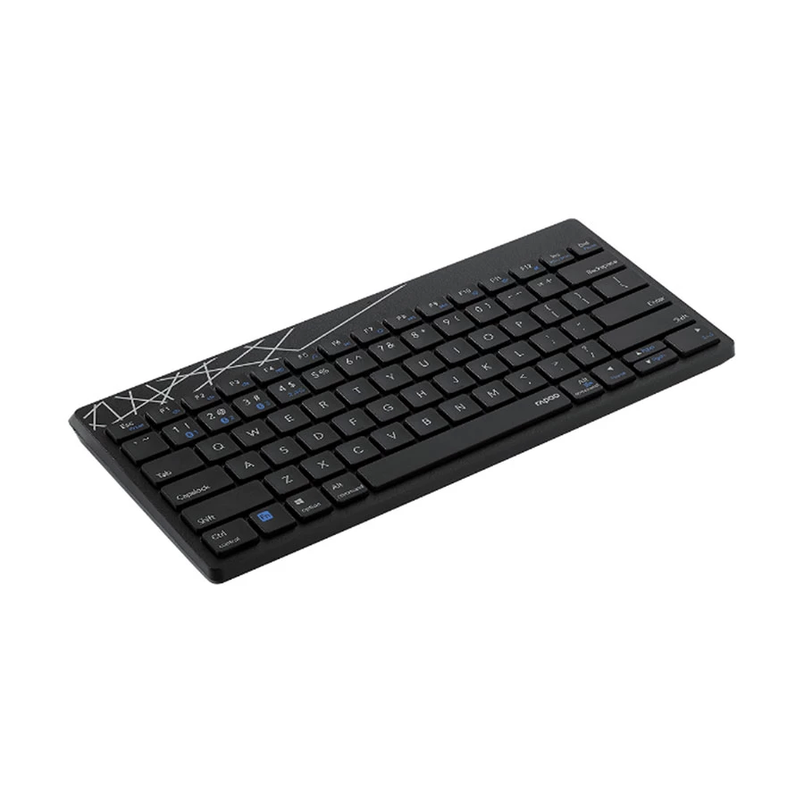 Picture of Rapoo K8000M Bluetooth (Dual Mode) Black Keyboard