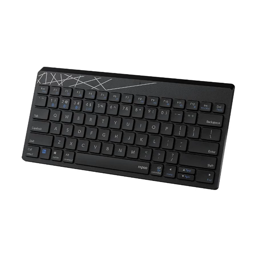 Picture of Rapoo K8000M Bluetooth (Dual Mode) Black Keyboard