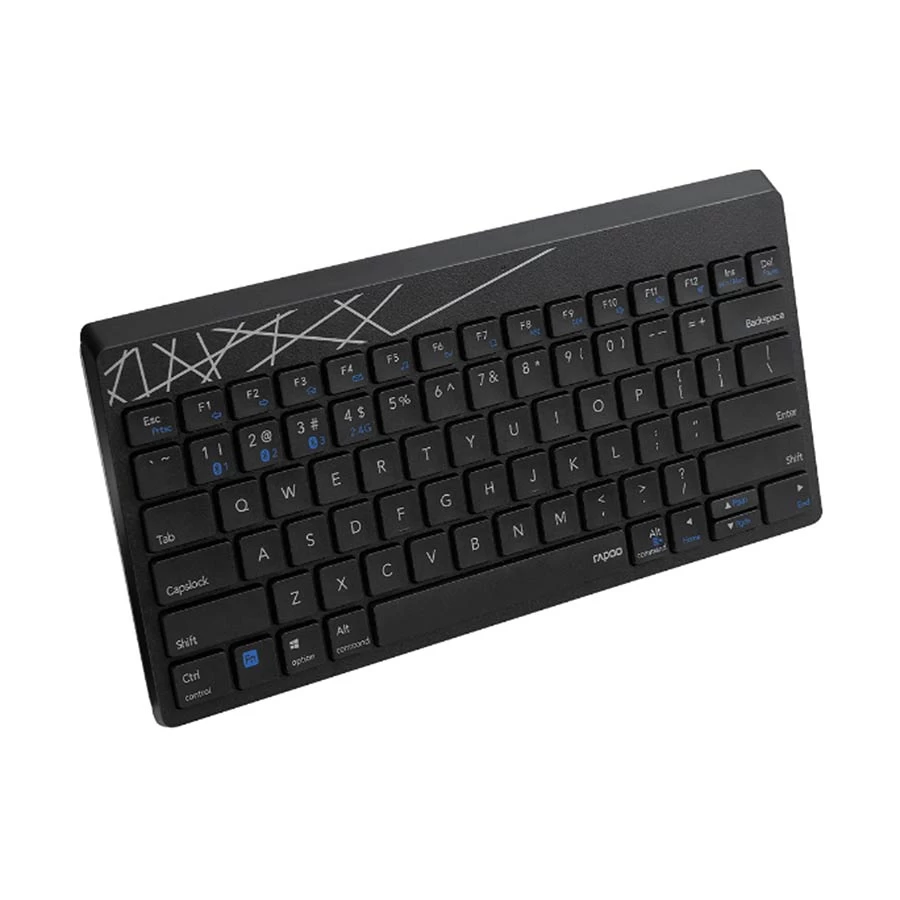 Picture of Rapoo K8000M Bluetooth (Dual Mode) Black Keyboard