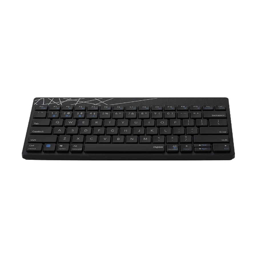 Picture of Rapoo K8000M Bluetooth (Dual Mode) Black Keyboard