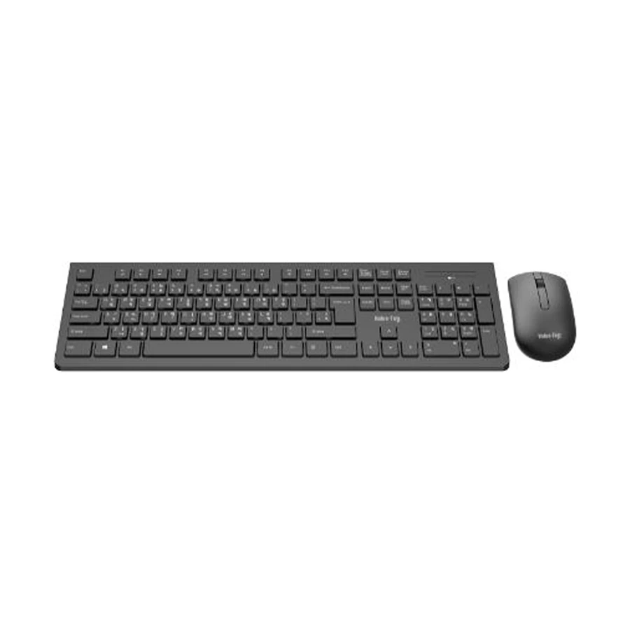 Picture of Value Top KMW1095B Black Wireless Keyboard & Mouse Combo with Bangla