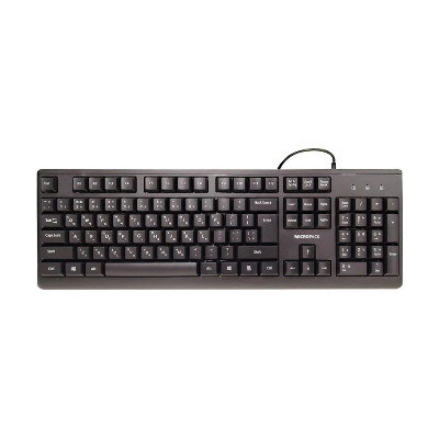 Picture of Micropack KM-2005 Black Wired Keyboard & Mouse Combo with Bangla