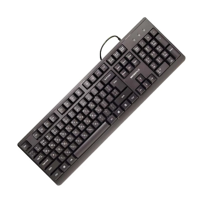 Picture of Micropack KM-2005 Black Wired Keyboard & Mouse Combo with Bangla