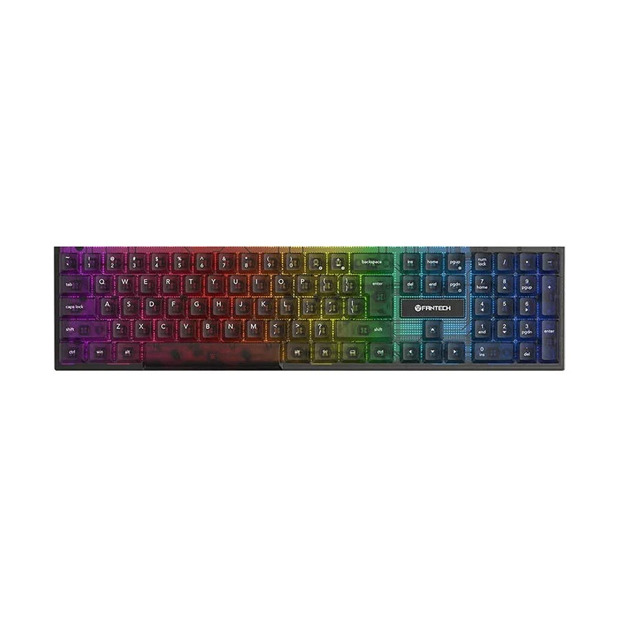 Picture of Fantech Shikari K515 RGB Wired Black Transparent Gaming Keyboard