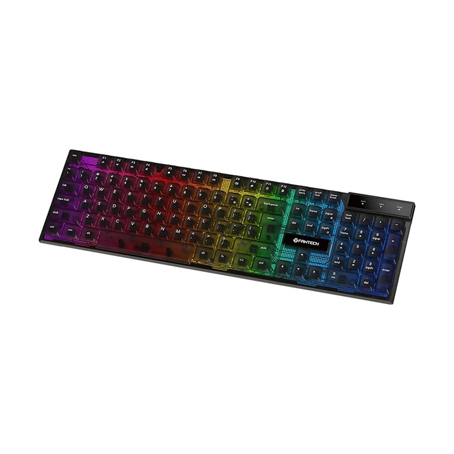 Picture of Fantech Shikari K515 RGB Wired Black Transparent Gaming Keyboard