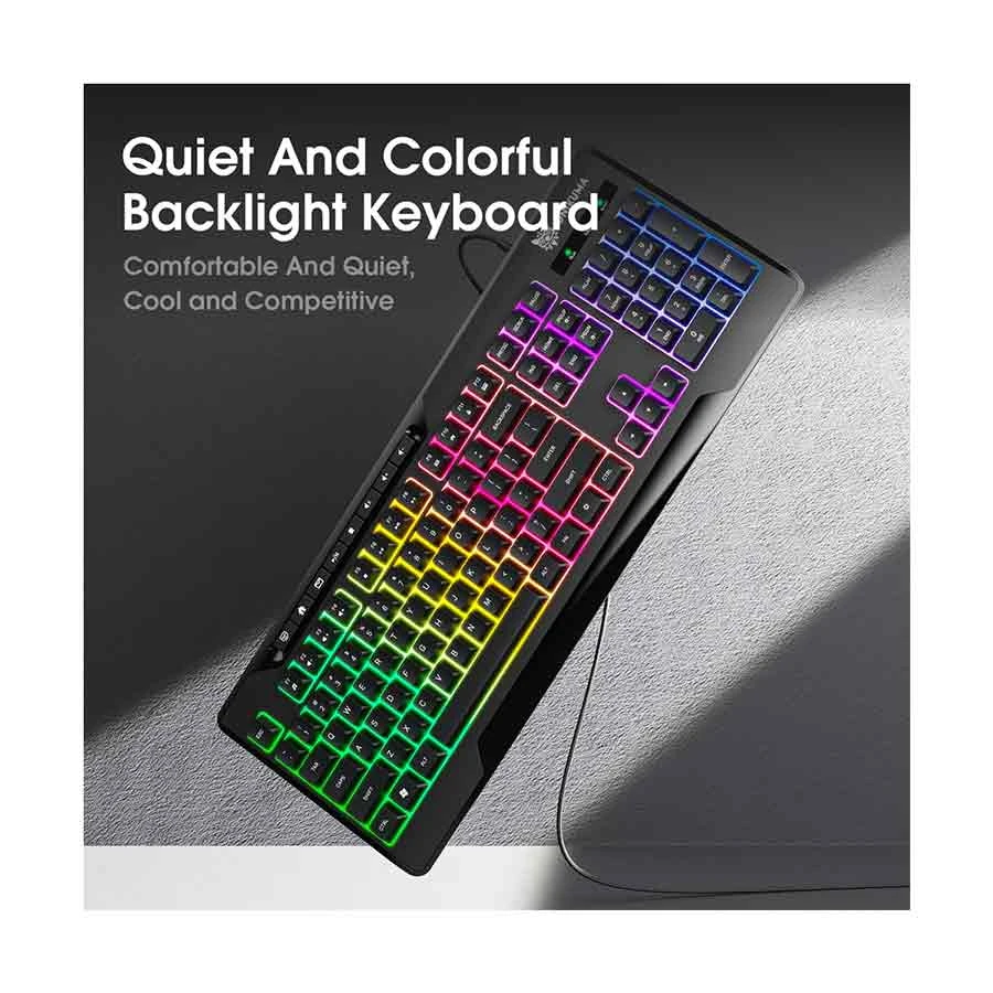 Picture of ONIKUMA G32 Black USB RGB Backlit Gaming Keyboard
