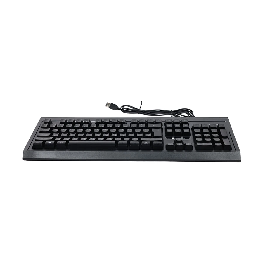 Picture of Xtreme K502R RGB Backlit Wired Black Keyboard with Bangla