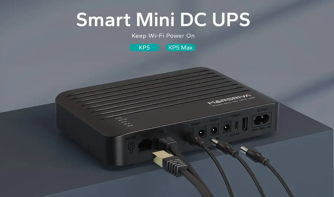 Picture of Marsriva KP5 Max 20000mAh Mini DC UPS