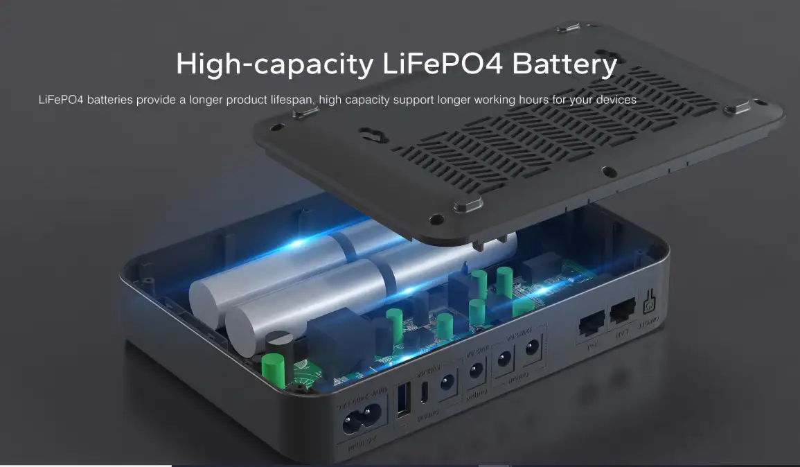 Picture of Marsriva KP5 Max 20000mAh Mini DC UPS