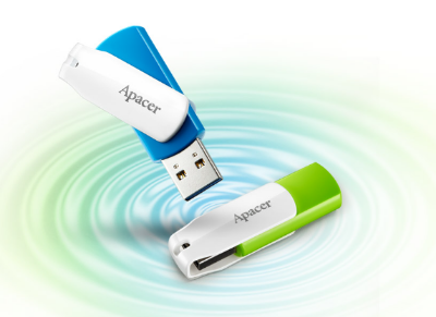 Picture of Apacer AH357 64GB USB 3.2 Blue Pen Drive