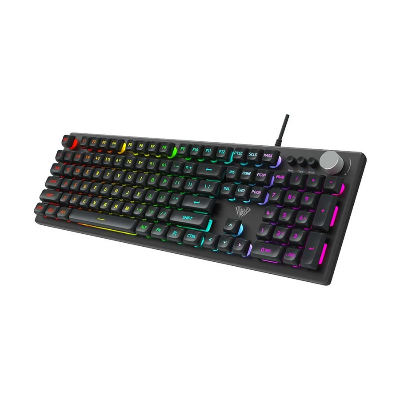 Picture of AULA F2028 (White Switch) Wired Black Membrane Gaming Keyboard
