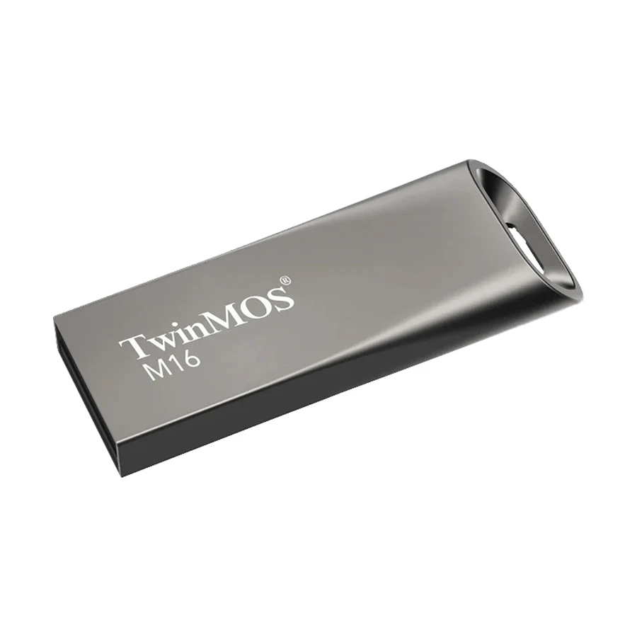 Picture of TwinMOS M16 128GB USB 3.2 Silver Pen Drive