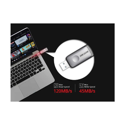 Picture of Hiksemi Pully HS-USB-M210S 64GB USB 3.2 Silver Pen Drive