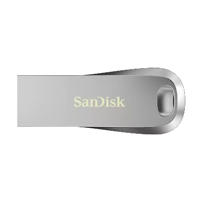 Picture of SanDisk Ultra Luxe CZ74 64GB USB 3.1 Full Metal Silver Pen Drive # CZ74-64G / SDCZ74-064G-G46