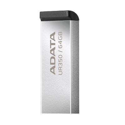 Picture of ADATA UR350 64GB USB 3.2 Black Pen Drive #UR350-64G-RSR/BK