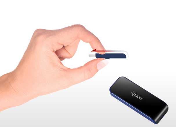 Picture of Apacer AH356 64GB USB 3.2 Gen1 Black RP Pen Drive