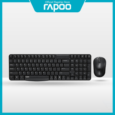 Picture of Rapoo X1500 Wireless Black Optical Keyboard & Mouse Combo with Bangla