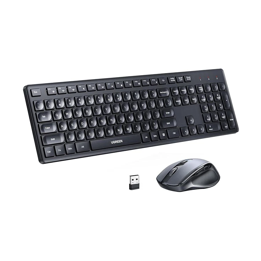 Picture of UGREEN MK006 (35740) Wireless Black Keyboard & Mouse Combo