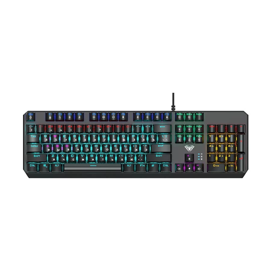 Picture of AULA F2066-II Wired Black Mechanical Gaming Keyboard