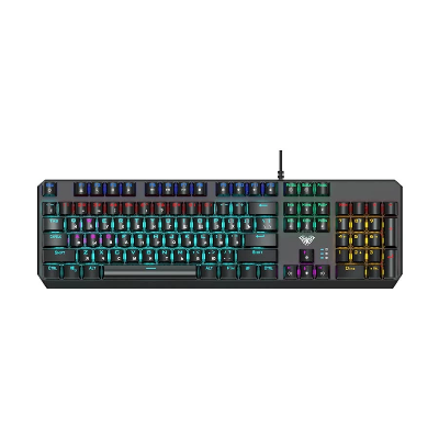 Picture of AULA F2066-II Wired Black Mechanical Gaming Keyboard