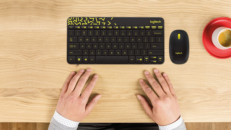 Picture of Logitech MK240 Black Wireless Keyboard & Mouse Combo
