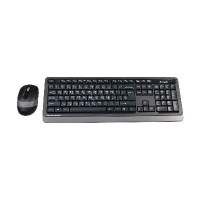 Picture of A4TECH FG1010 Grey Wireless Keyboard & Mouse Combo with Bangla