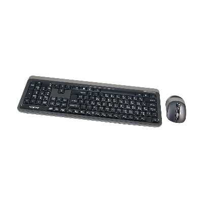 Picture of A4TECH FG1010 Grey Wireless Keyboard & Mouse Combo with Bangla