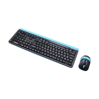 Picture of A4TECH FG1010 Grey Wireless Keyboard & Mouse Combo with Bangla