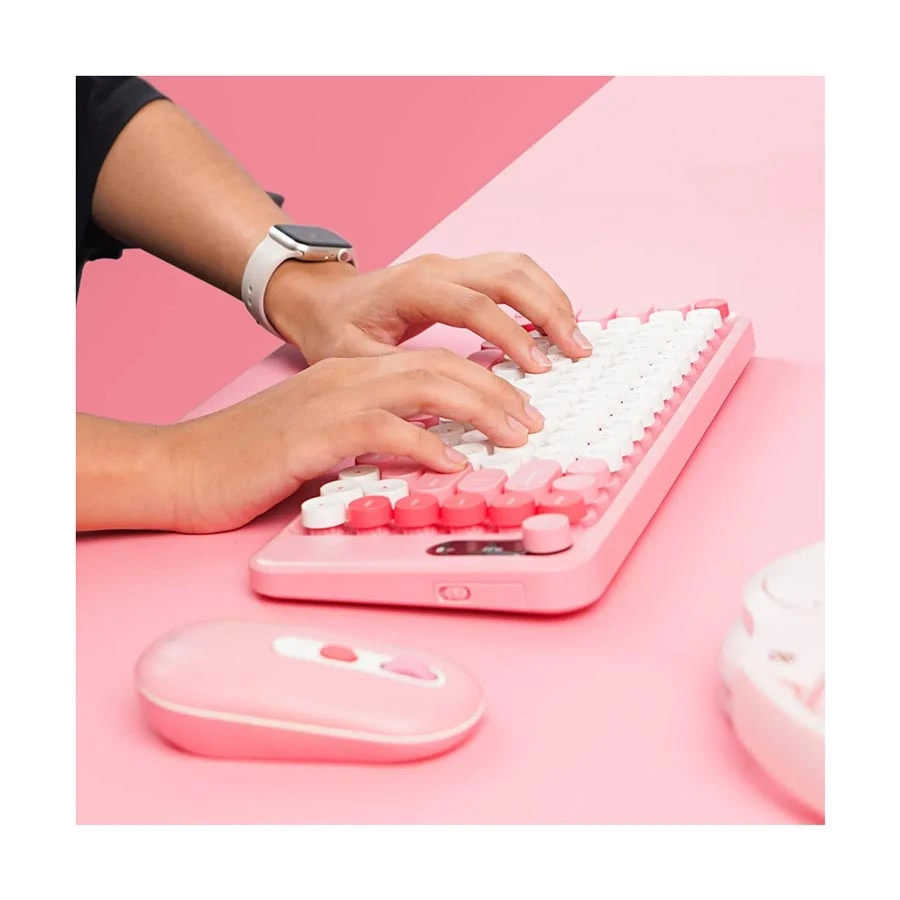 Picture of Fantech Go Mochi 85 WK898 Blue Wireless Keyboard & Mouse Combo