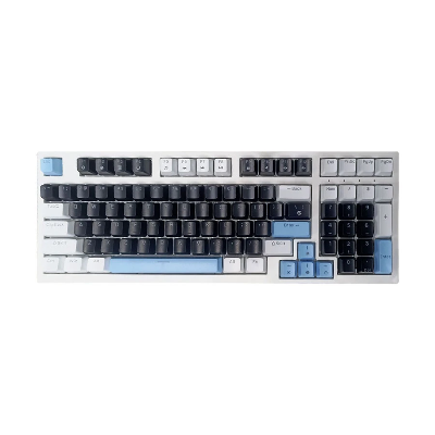 Picture of Pc Power K98 RGB White & Black + Blue Wired Mechanical Gaming Keyboard