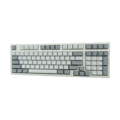 Picture of Pc Power K98 RGB White & Black + Blue Wired Mechanical Gaming Keyboard