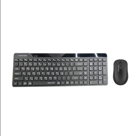 Picture of A4TECH FG2300 Air2 Fstyler Black Wireless Keyboard & Mouse Combo with Bangla