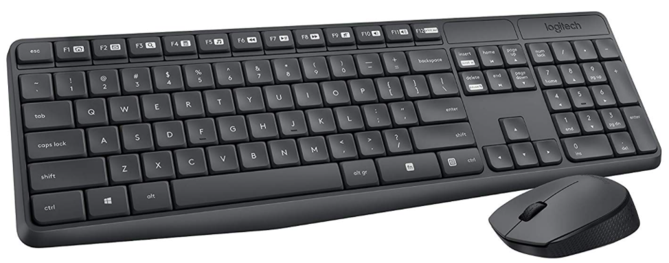 Picture of Logitech MK235 Grey Wireless Keyboard & Mouse Combo