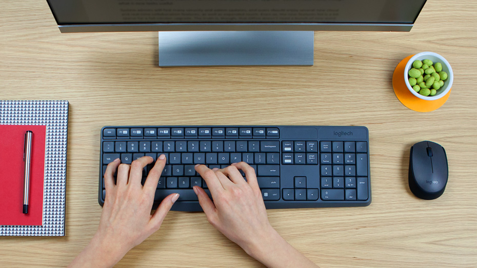Picture of Logitech MK235 Grey Wireless Keyboard & Mouse Combo