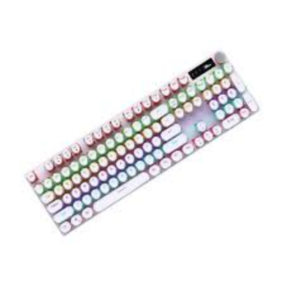 Picture of Pc Power Punk K110 RGB Wired Hot Swap (Red Switch) White Mechanical Gaming Keyboard
