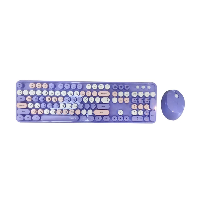 Picture of MOFII Sweet Mixed Milk Tea Wireless Keyboard & Mouse Combo with Bangla