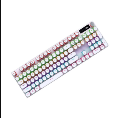 Picture of Pc Power Punk K110 RGB Wired Hot Swap (Blue Switch) White Mechanical Gaming Keyboard