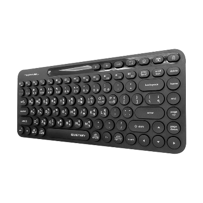 Picture of A4TECH Fstyler FBK36C AS Dual Mode Black Mini Keyboard with Bangla