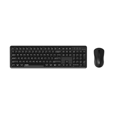 Picture of Rapoo X2100 Wireless Black Optical Keyboard & Mouse Combo