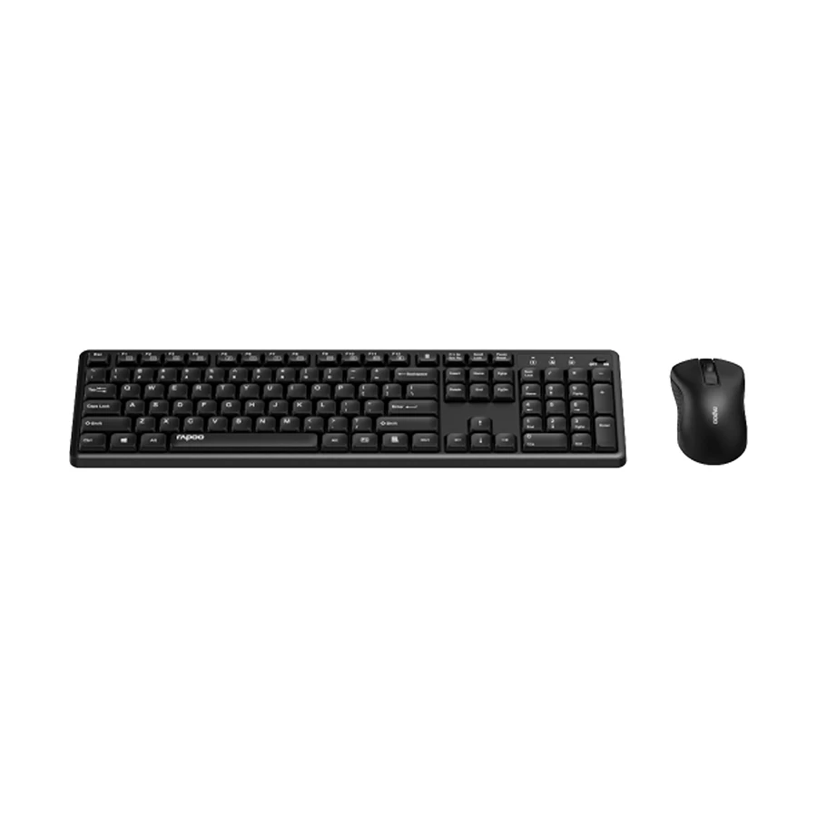 Picture of Rapoo X2100 Wireless Black Optical Keyboard & Mouse Combo