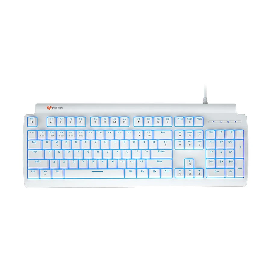 Picture of Meetion MT-MK600MX USB White Mechanical Gaming Keyboard