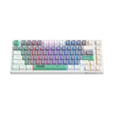 Picture of ONIKUMA G52 RGB Wired (TEA AXIS Switch) Grey-White Mechanical Gaming Keyboard