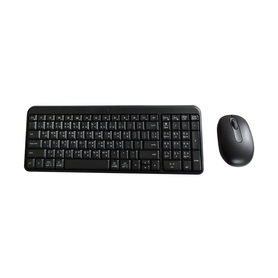 Picture of Logitech MK250 Graphite Bluetooth Keyboard & Mouse Combo With Bangla