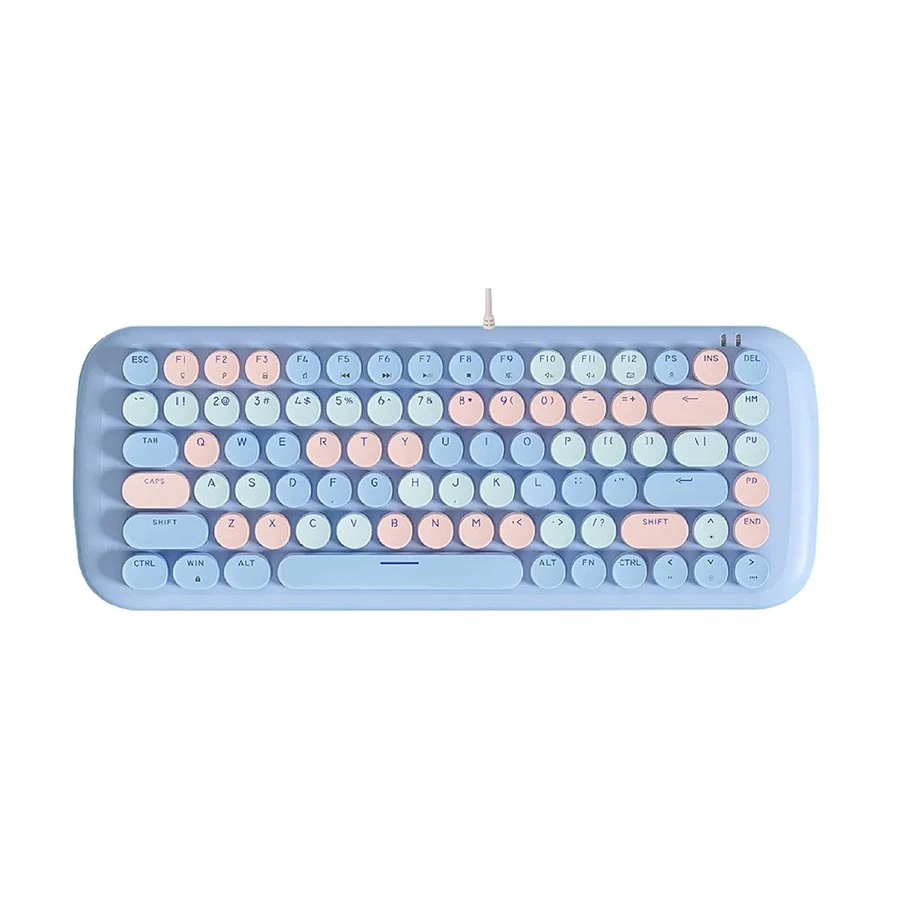 Picture of MOFII Candy M Sky Blue (Red Switch) Wired Mechanical Gaming Keyboard