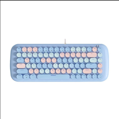 Picture of MOFII Candy M Sky Blue (Red Switch) Wired Mechanical Gaming Keyboard