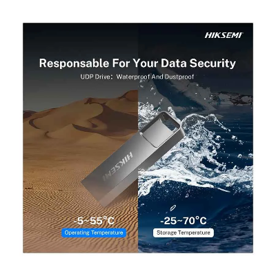 Picture of Hiksemi Blade HS-USB-E301 128GB USB 3.2 Gen 1 Grey Pen Drive #HS-USB-E301-128G-U3