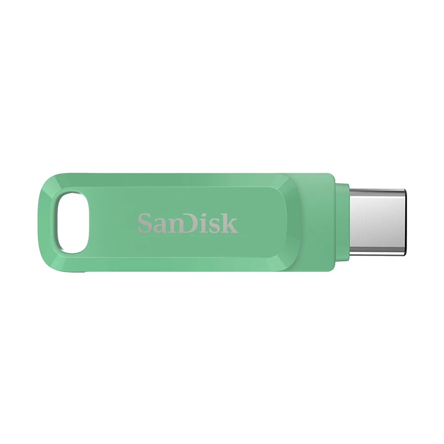 Picture of SanDisk 64GB Ultra Dual Drive Go USB 3.1 Type-C Absinthe Green Pen Drive #SDDDC3-064G-G46AG (150MB/s)