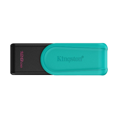 Picture of কিংস্টন DataTraveler Exodia S 128GB USB 3.2 Gen 1 Black-Cyan Pen Drive